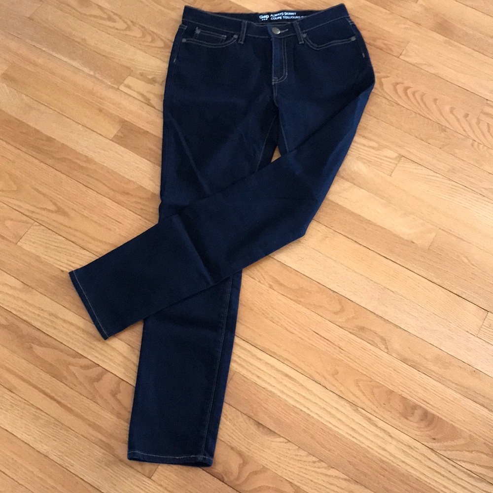 GAP Always Skinny Dark Wash Jeans~sz 4/27